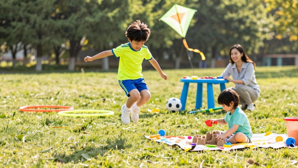 balancing active and calm activities