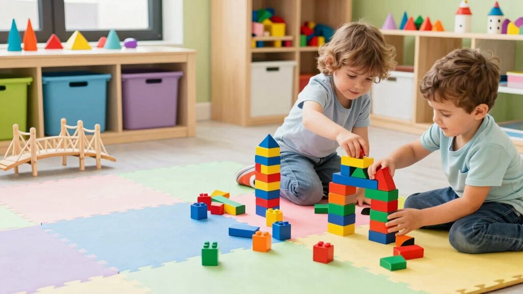building toys enhance sensory skills