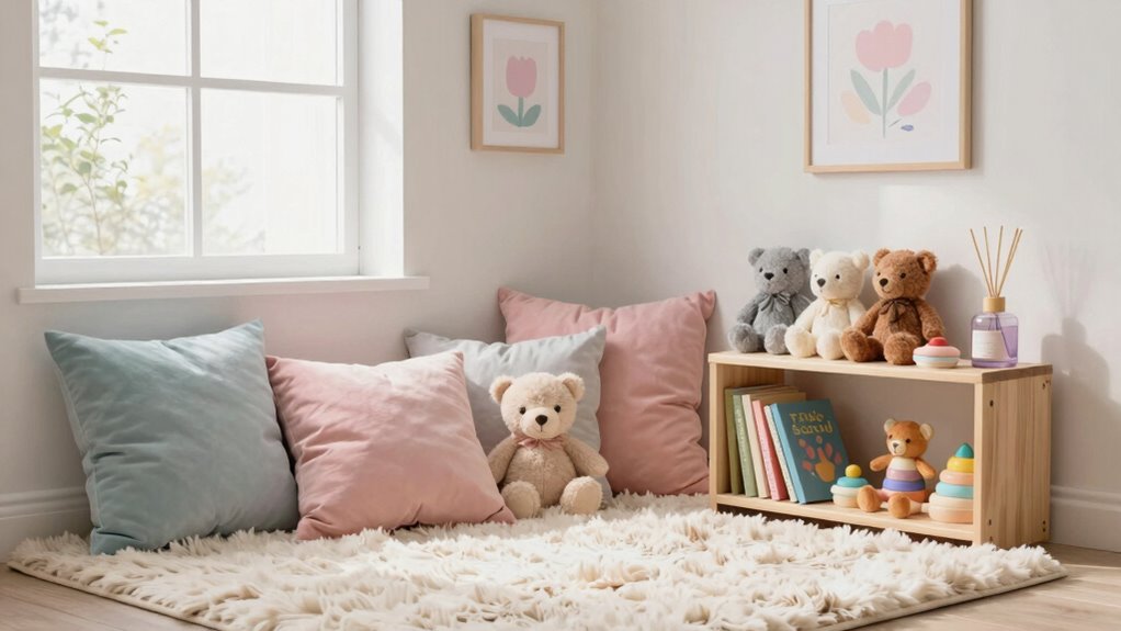 calm down corner for emotional regulation