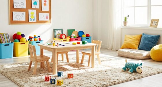 child safe engaging organized space
