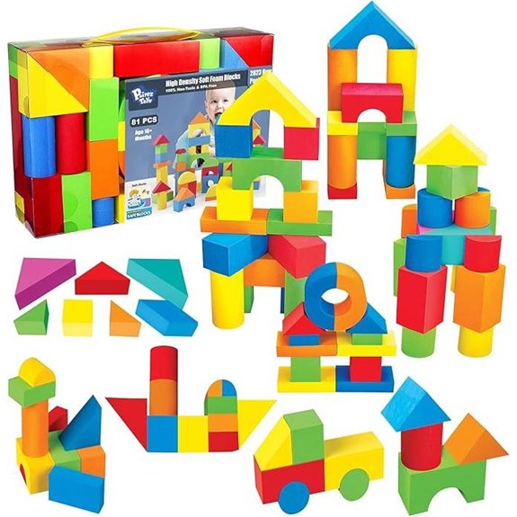 children s foam block set