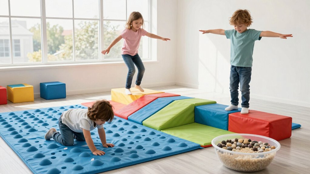 combine movement and sensory play