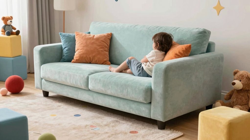 couch based versatile sensory play