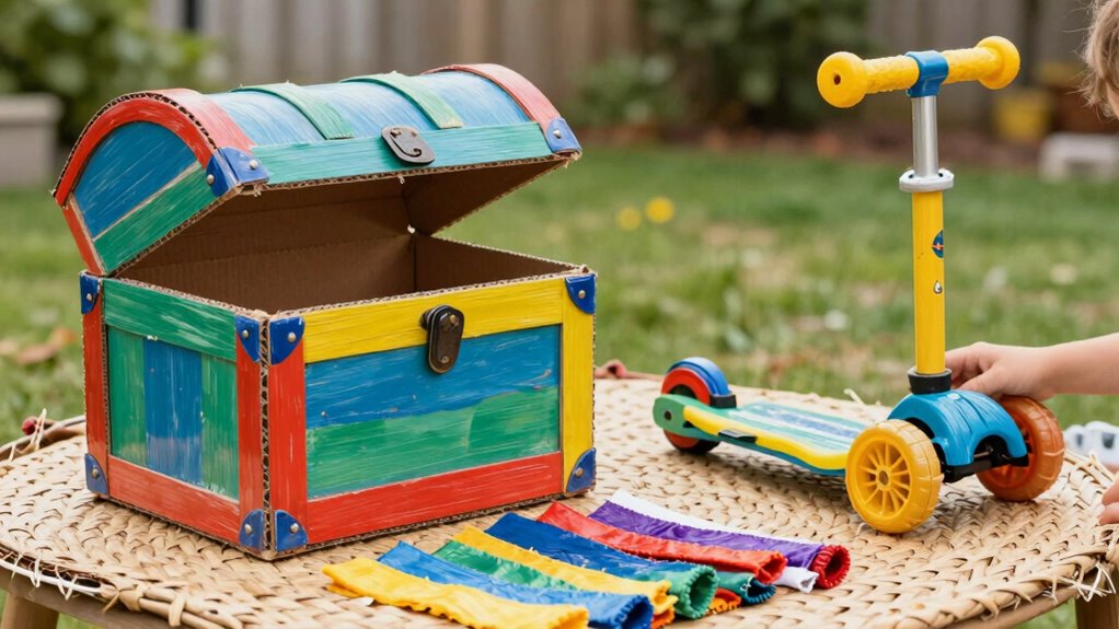 crafting toys from recyclables