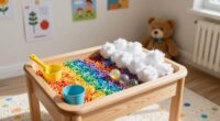 create diy sensory station