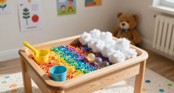 create diy sensory station