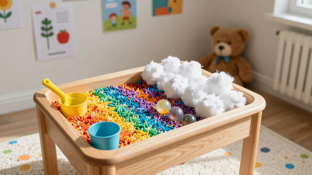 create diy sensory station