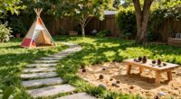 designing an outdoor play area
