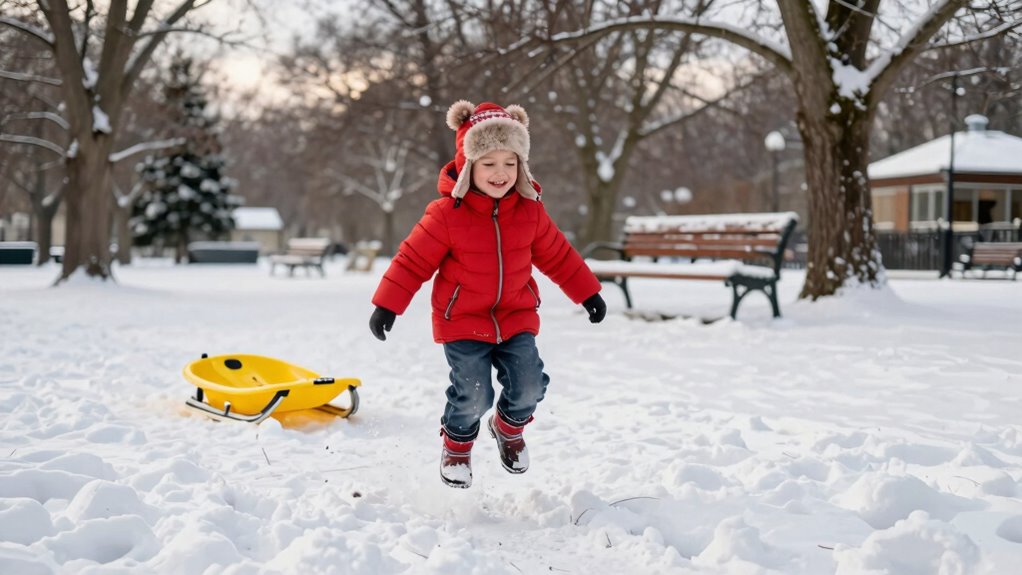 dress children for outdoor safety