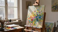 easels enhance artistic environments