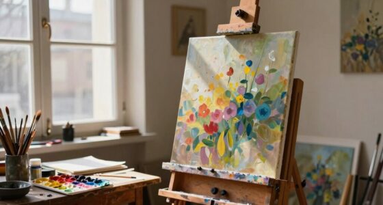 easels enhance artistic environments