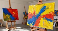 easels foster expressive art