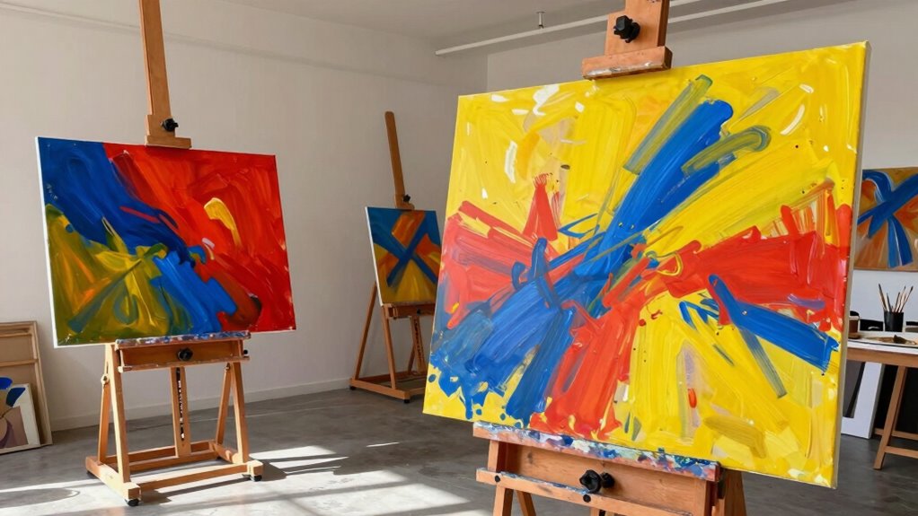 easels foster expressive art