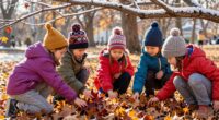 encourage outdoor seasonal exploration