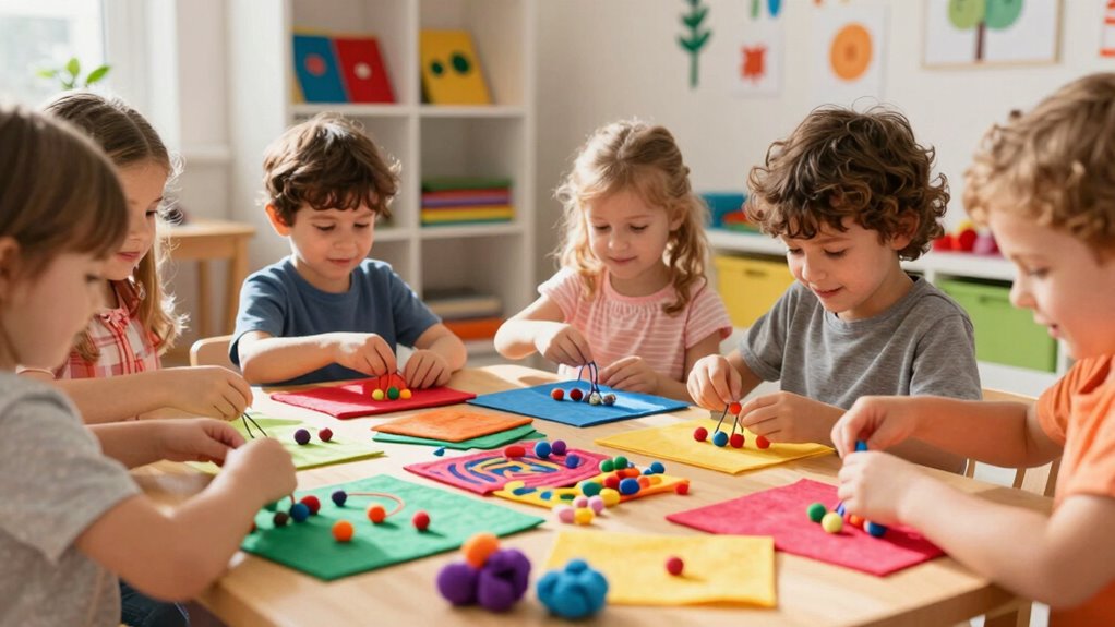 engaging children in creative activities