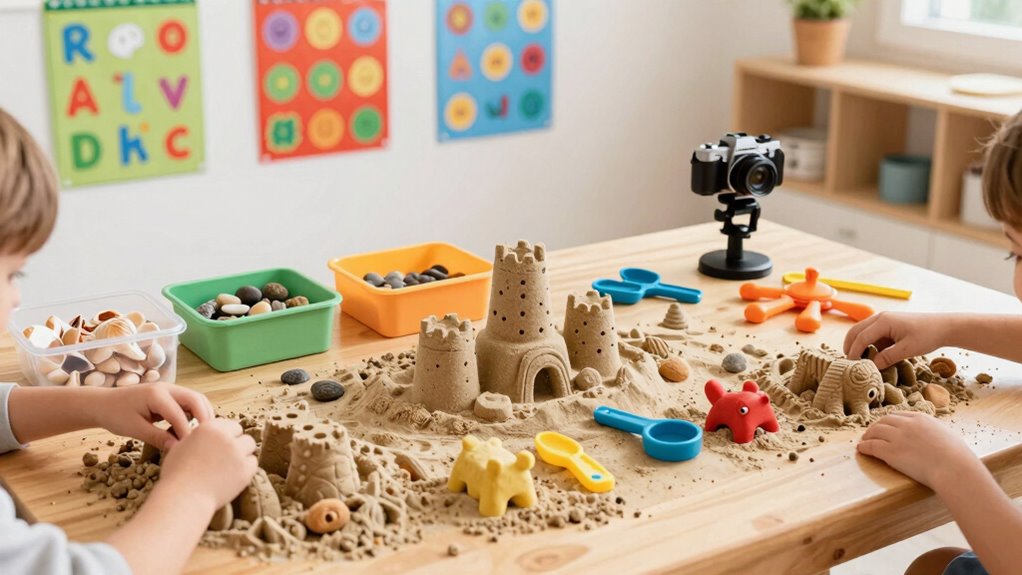 enhance learning with sand