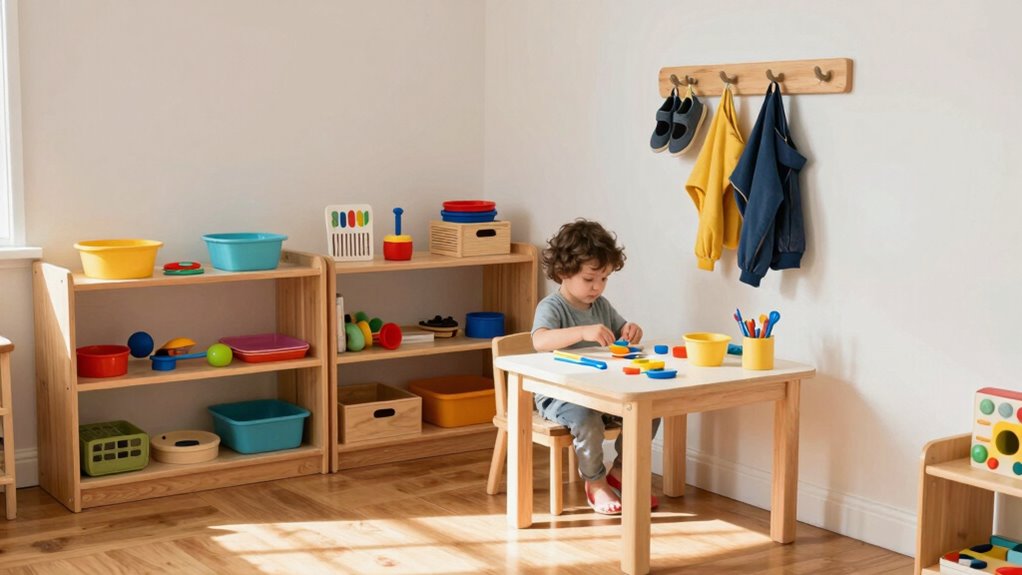 foster independence through routines