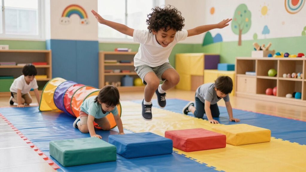 gross motor play enhances learning