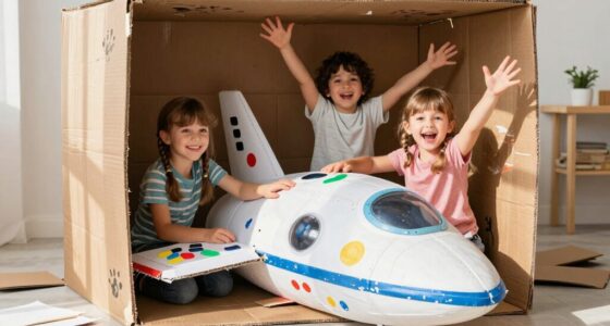 imaginative cardboard box creations