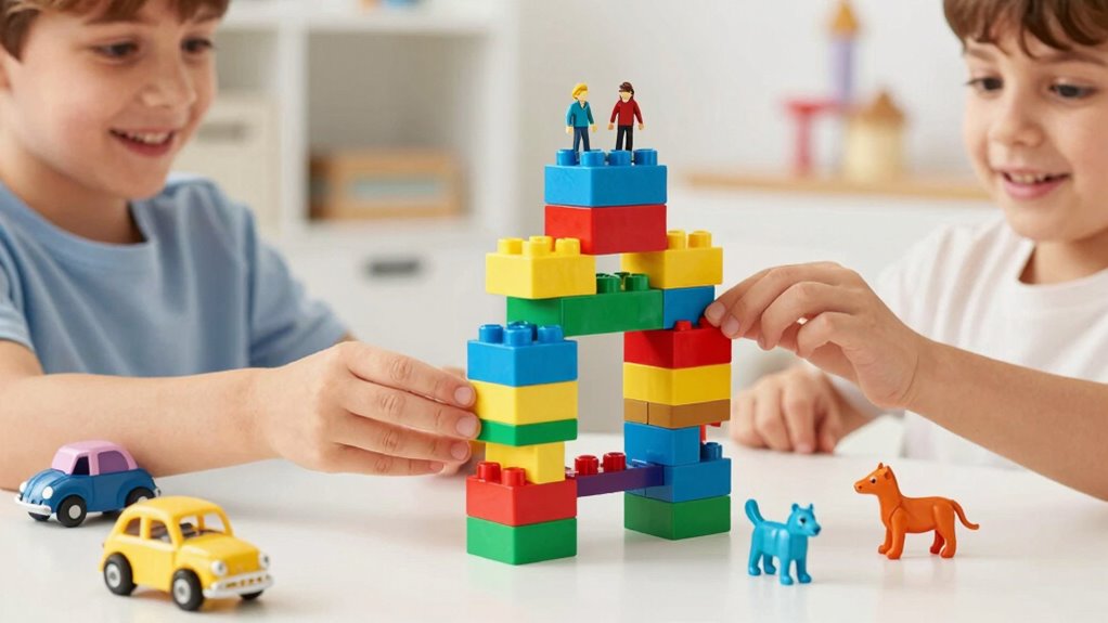 imaginative construction and play