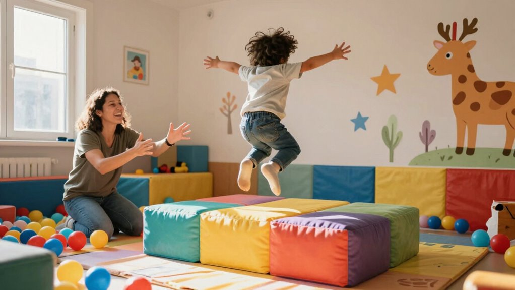indoor active sensory play