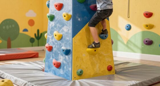 indoor climbing promotes active play
