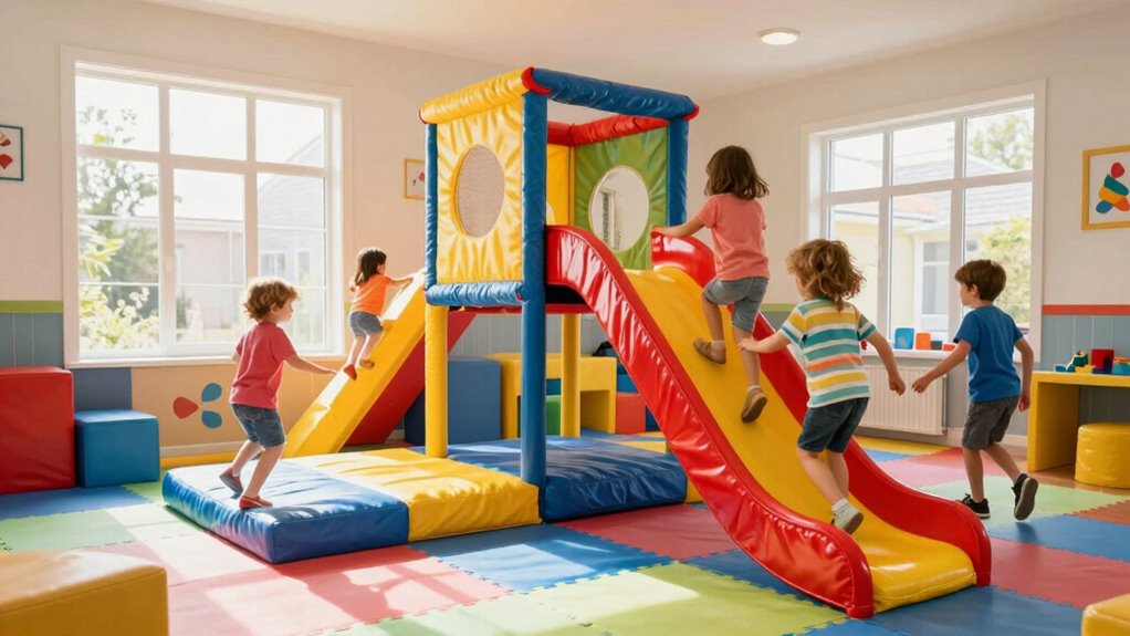 indoor slides promote activity