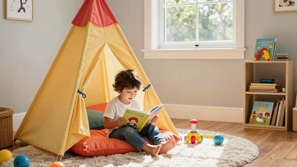 interactive sensory reading space