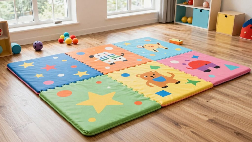 kids gym mats selection