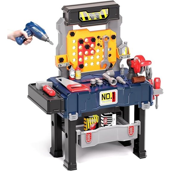 kids toy workbench set