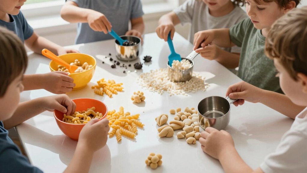 kitchen tool sensory fun