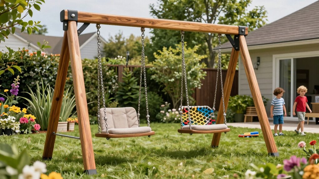 luxury outdoor play structures