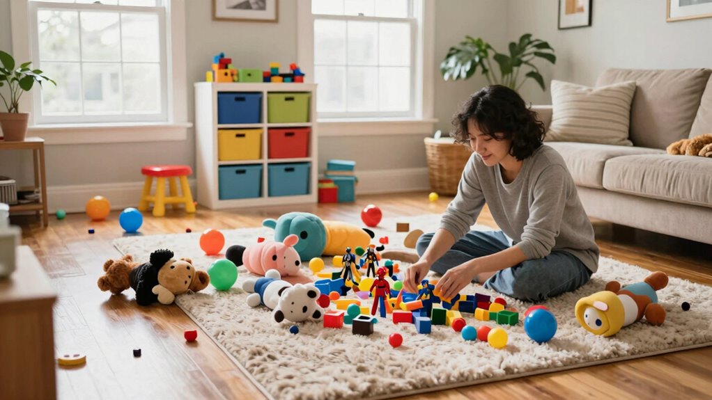 managing excessive toy clutter
