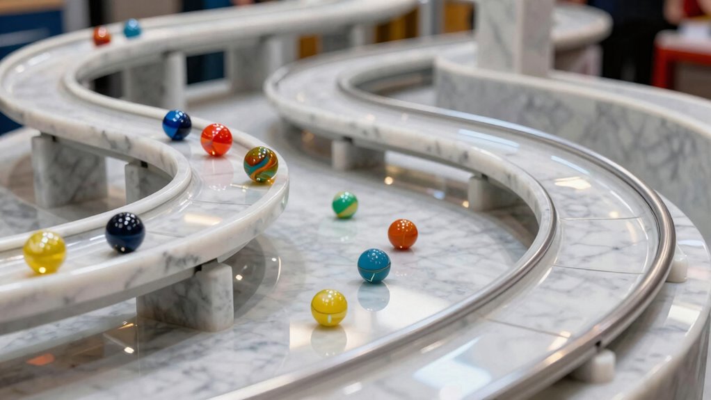 marble runs teach physics