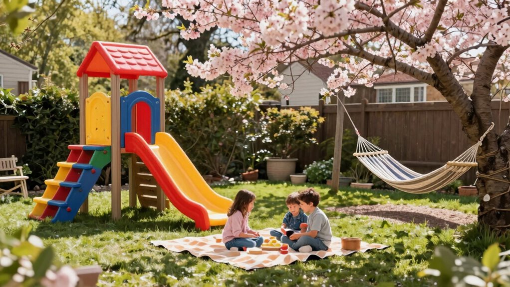 maximize small backyard play