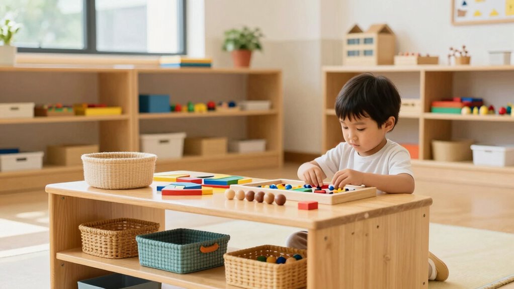 montessori focus through sensory activities