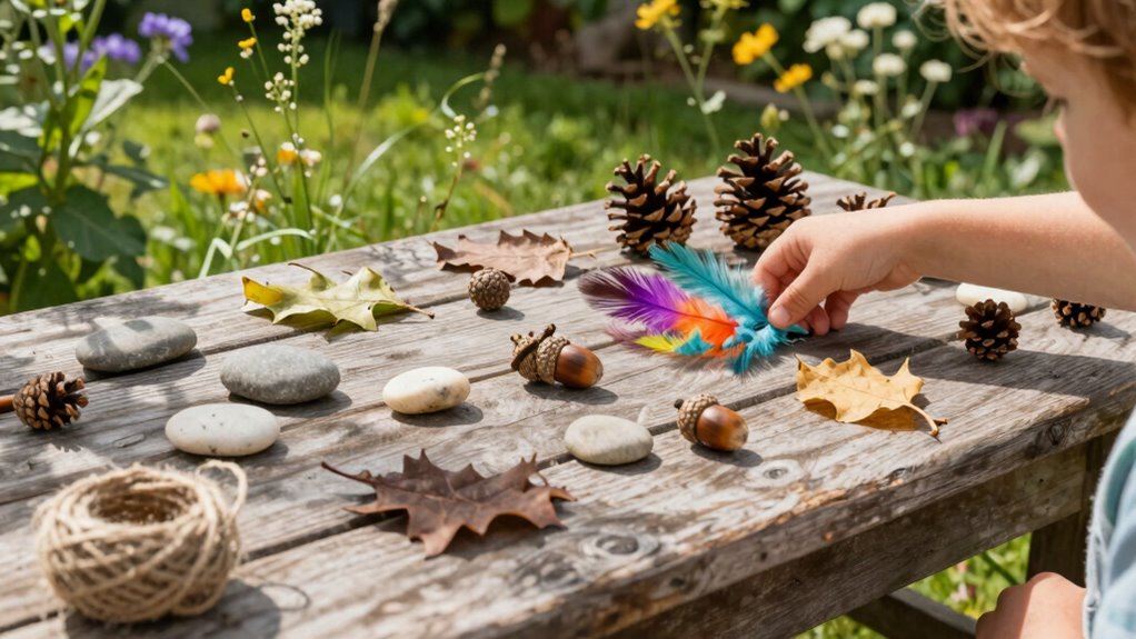 natural materials foster creativity exploration