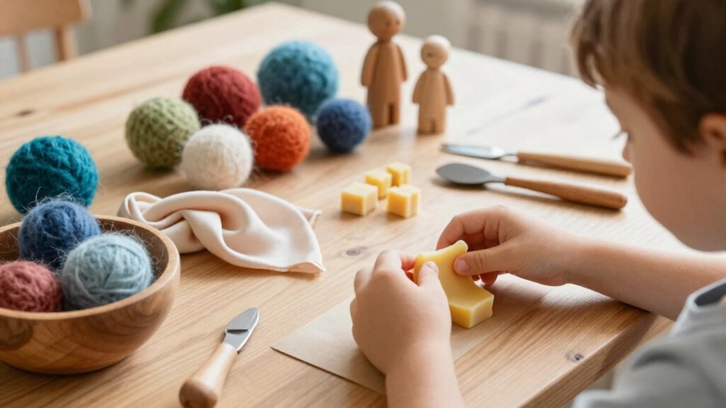 nature inspired sensory crafts