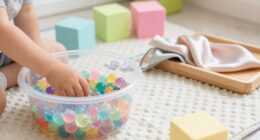 non sticky sensory play options