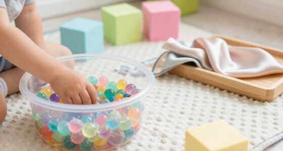non sticky sensory play options