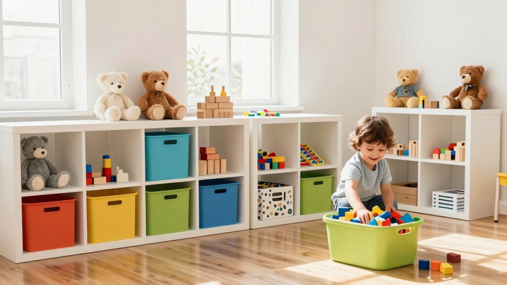 organized toys promote play