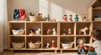 organized waldorf toy rotation