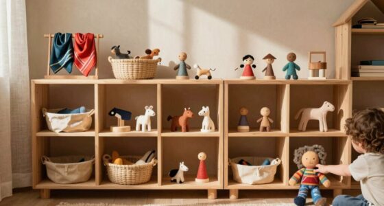 organized waldorf toy rotation