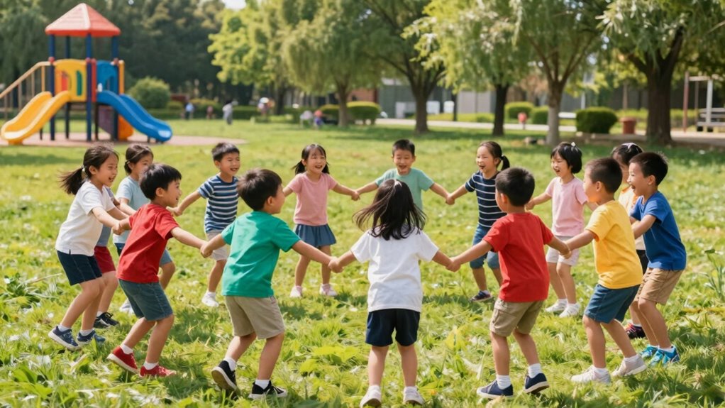 outdoor games fostering social skills