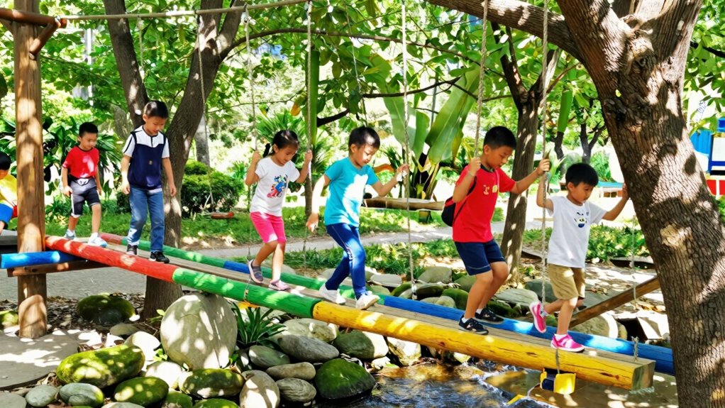 outdoor play challenges