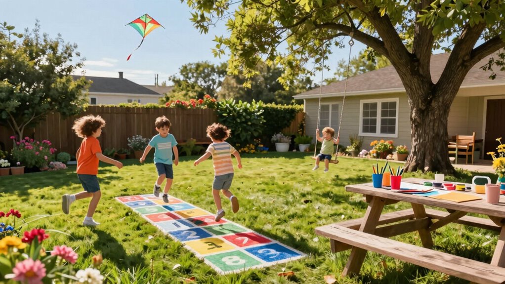 outdoor play fosters exploration and creativity