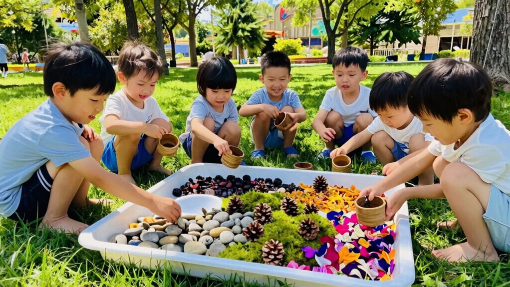 outdoor sensory exploration activities