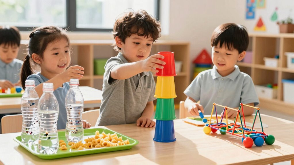 preschool stem activities with household items