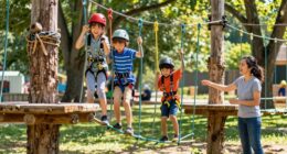 promote safe adventurous outdoor play