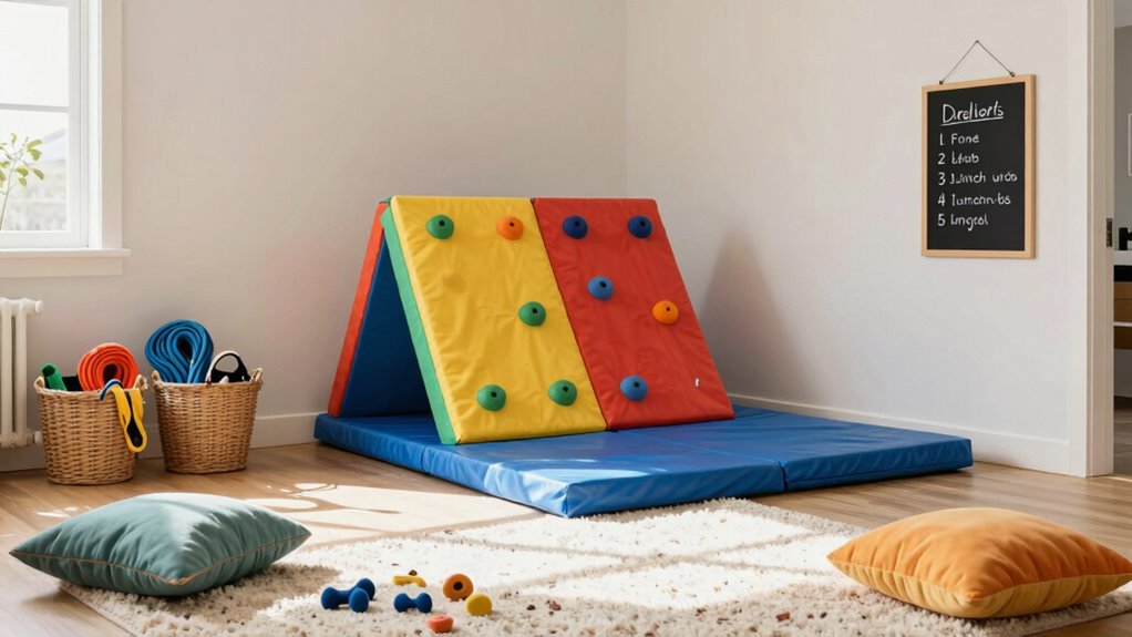 safe climbing at home